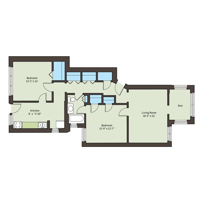 Floorplan - 5452 S. Ellis Avenue