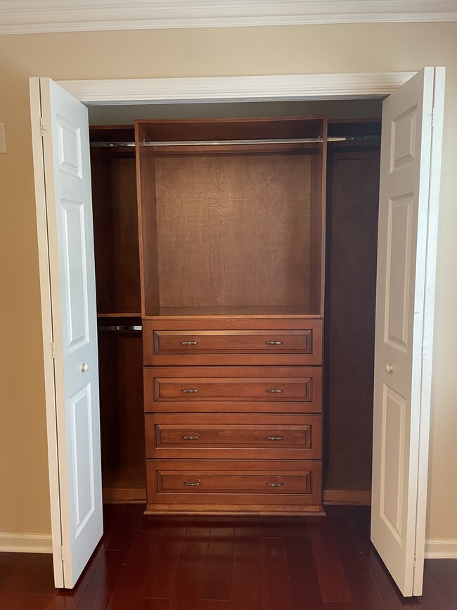 custom built closet cabinetry - 141 Teal Ct