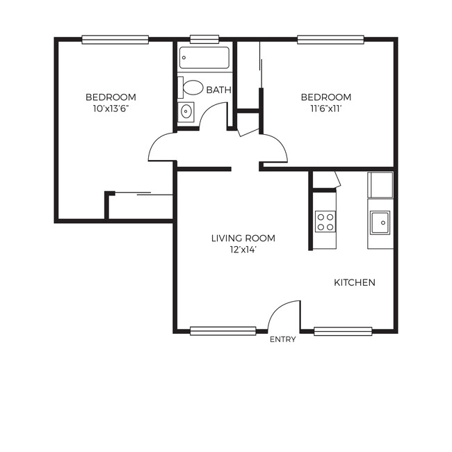 Floorplan - Schafer Road Duplexes