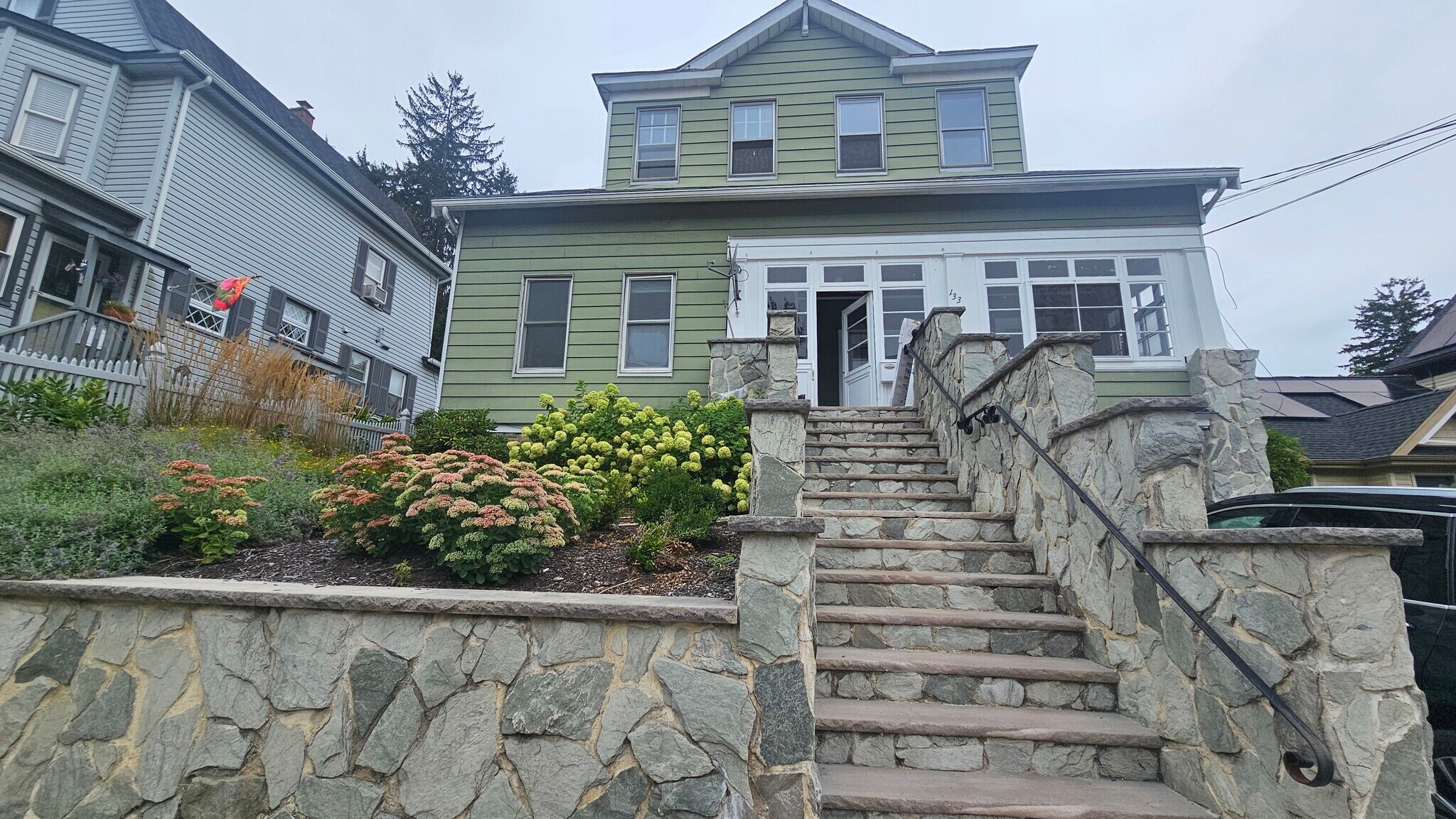 Front steps - 133 Western Ave