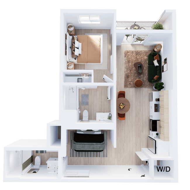 Floorplan - Echo 55