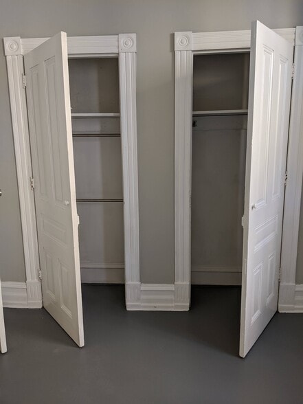 Bedroom 1: Two closets for plenty of storage! - 935 N 5th St