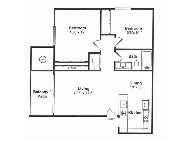 Floorplan - The Villas at Rowland Heights