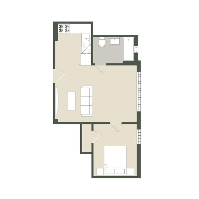 Floorplan - 530 W. Arlington Pl.