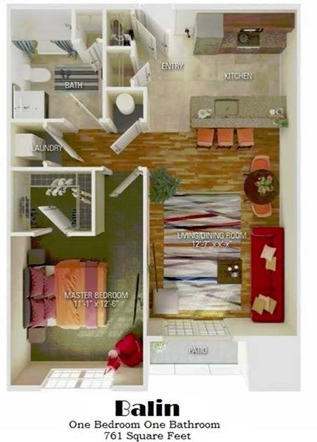 Balin floorplan - Camelot at Townelake