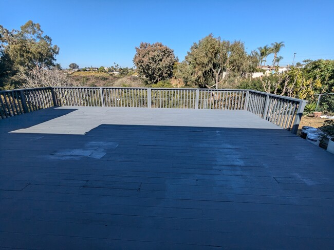 Deck with canyon views - 3972 Ecochee Ave