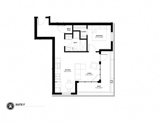 Floorplan - Telegraph Flats