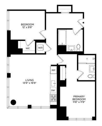 Floorplan - Lincoln at Bankside