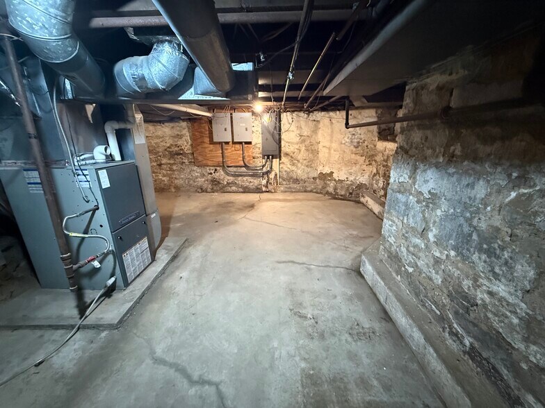 Basement with plenty of storage - 334 Liberty St