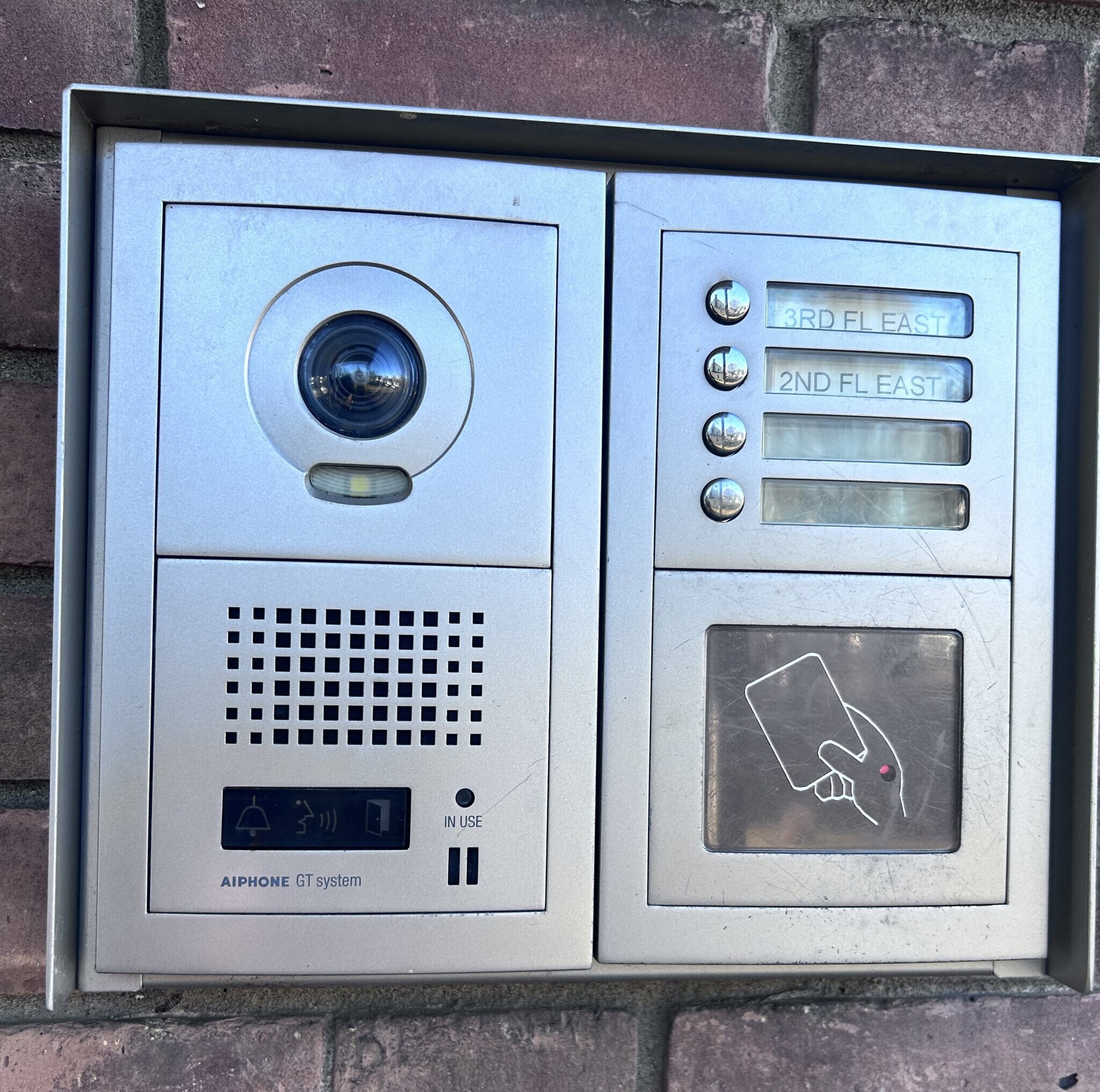 Intercom-Outside - 13 Chester St