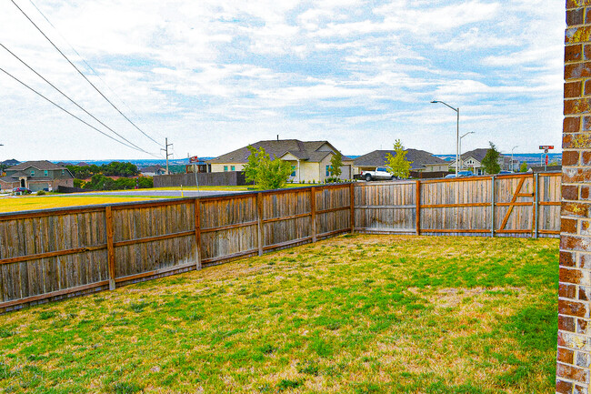 Backyard - 1145 Toyah Dr