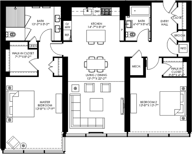 Floorplan - Apartments at Westlight