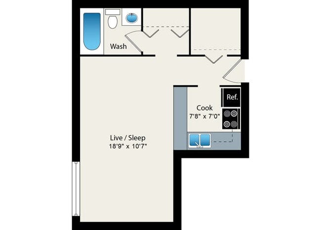 Floorplan - Reside 707