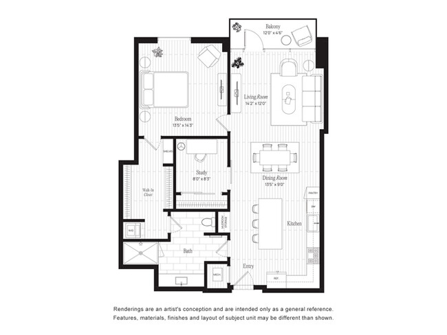 Floorplan - 700 River