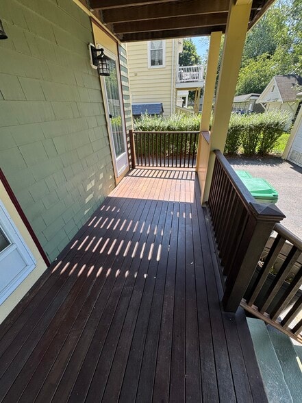 Back porch - 41 Monument St