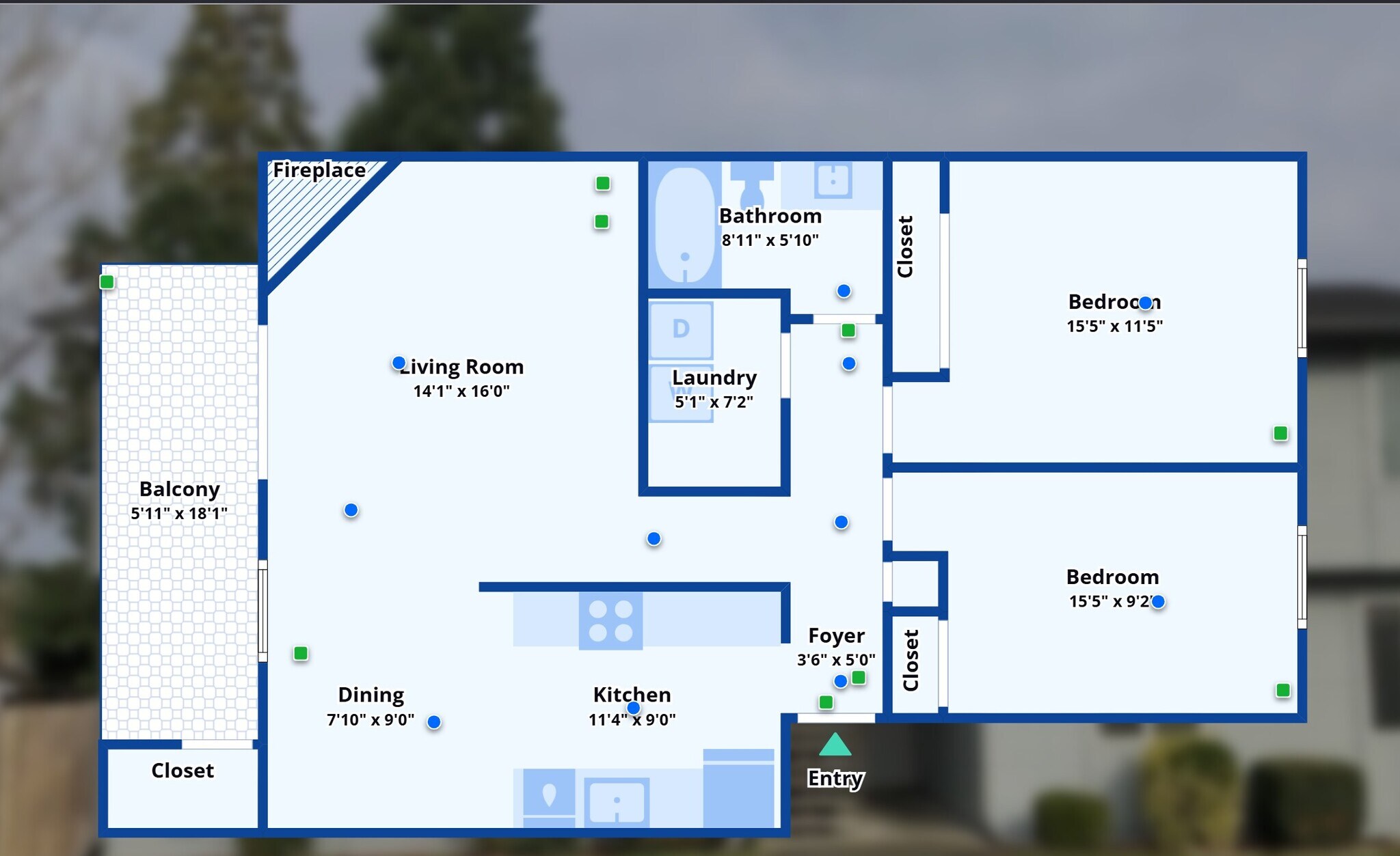 FLOOR PLAN - 214 Portland Ct SW
