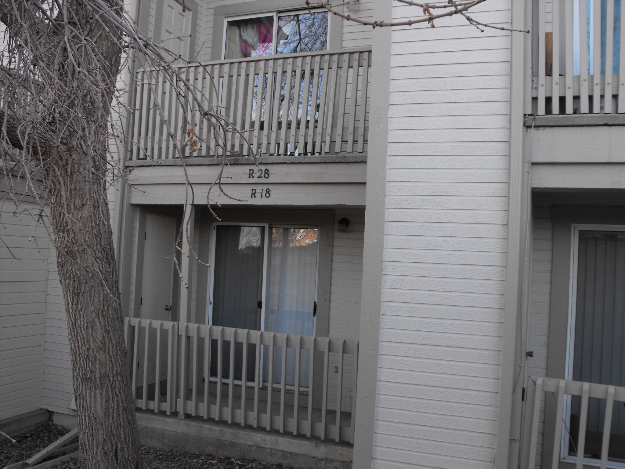 Back porch - 165 S Sable Blvd
