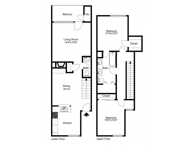 Floorplan - Westmount Place Apartments