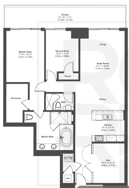 2BR/2BA - Beach Club One