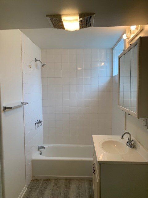 View of second bathroom attached to smaller bedroom. - 24606 University Ave