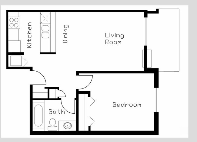 1BR/1BA - Gateway Commons