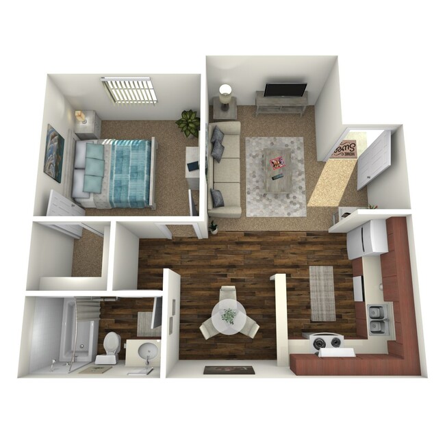 Floorplan - Tierra Ridge Apartments