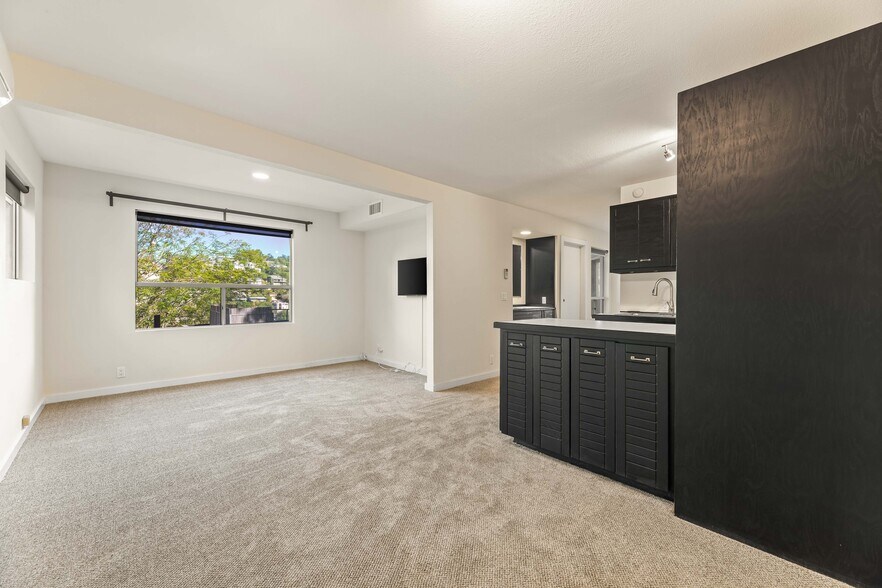 Living room from dining area - 1759 Silverwood Ter