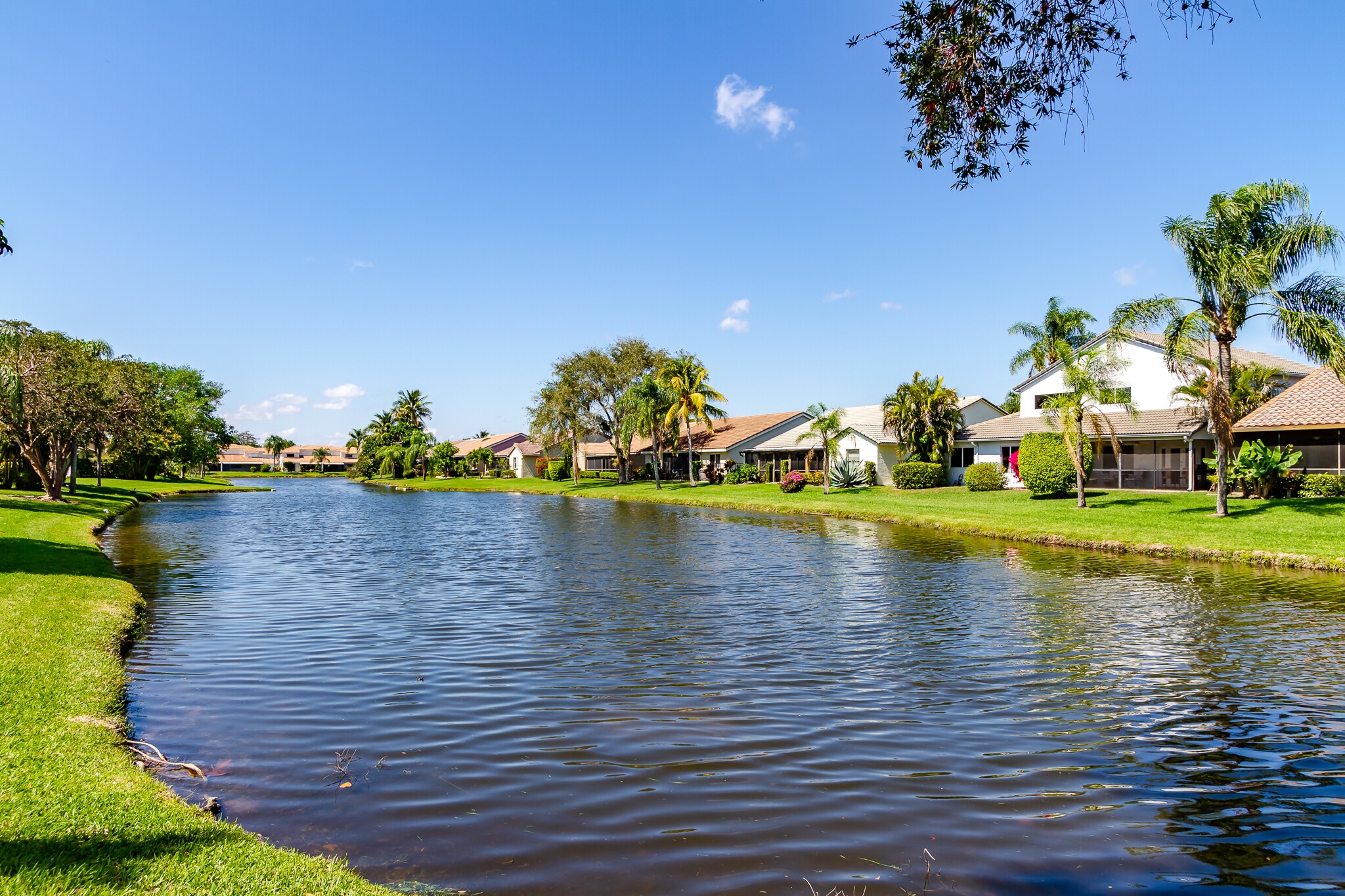 Lake view from backyard - 8555 Eagle Run Dr
