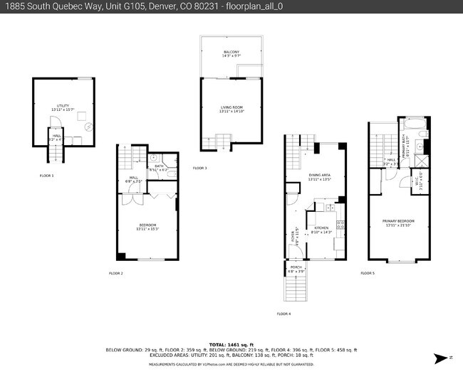 Building Photo - $1,950- 2 Bed, 2 Bath Townhouse in Denver with Washer and Dryer!