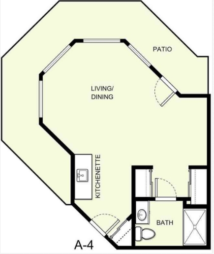 Floorplan - Asher Point Independent Living of Texarkana
