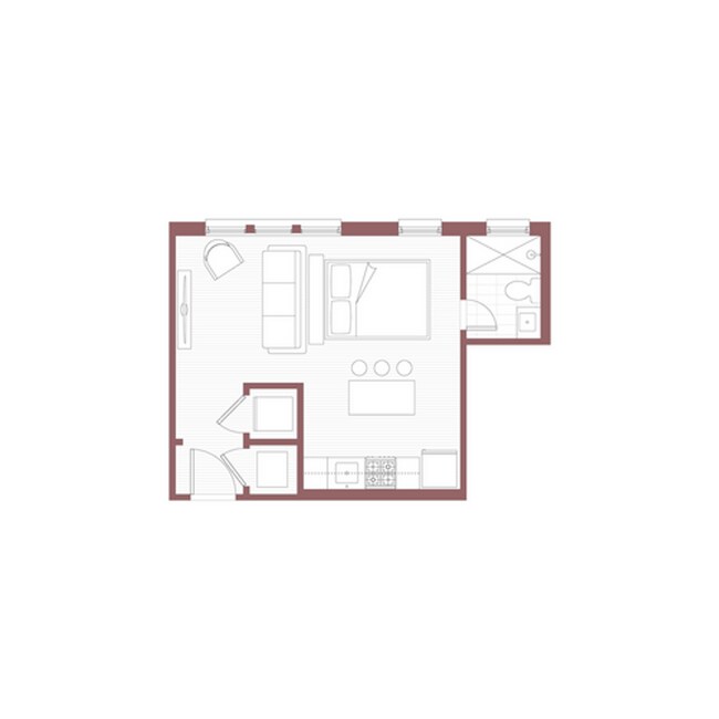 Interior Photo - 449 E. Ponce