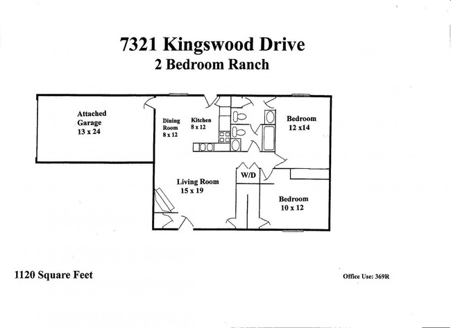 2BR/1.5BA Ranch - The Villas at Kingswood