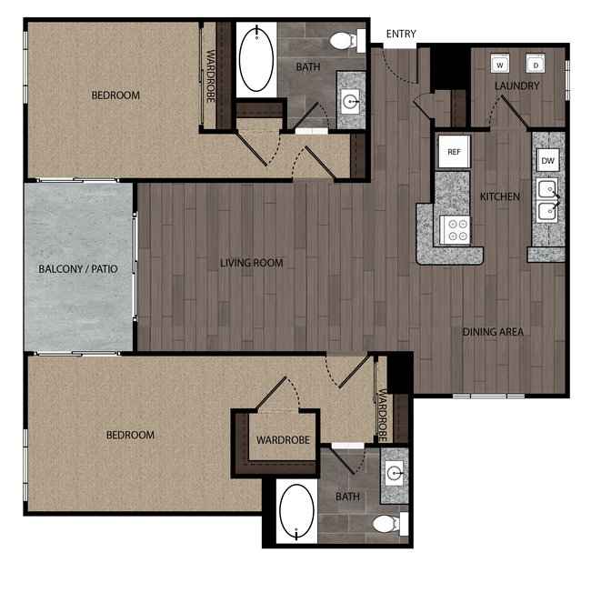 Floorplan - Regency at Sherman Oaks