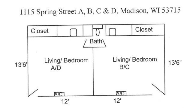Floorplan - 1115 Spring St