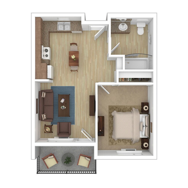 Floorplan - Lowden Lane Senior Apartments