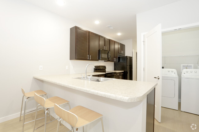 2 Bedroom - Kitchen - 305 Daniel | Student Housing