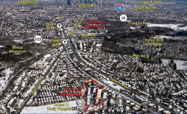 Aerial Photo - Forestvale Apartments