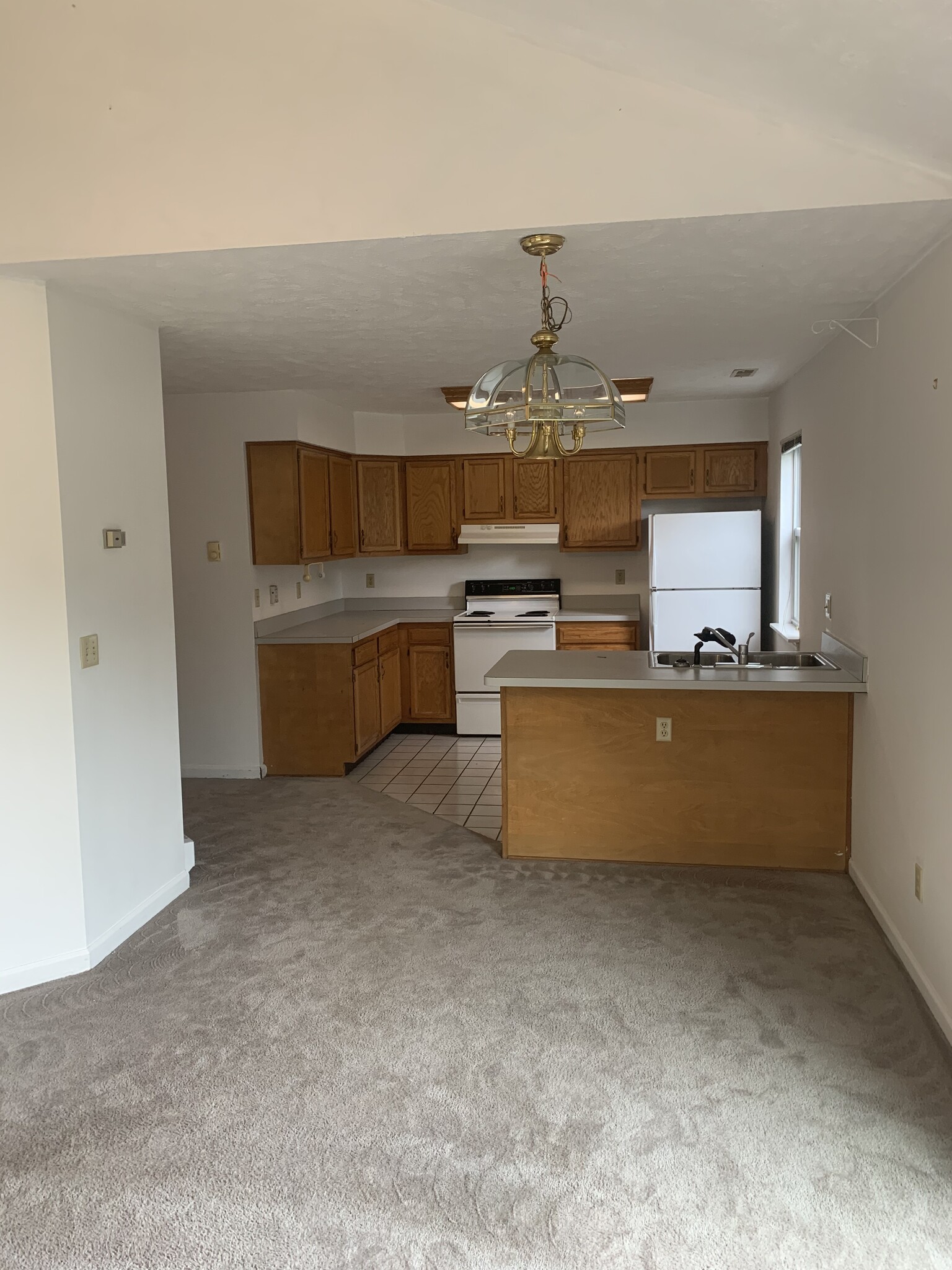 Kitchen off Great room - provided appliances as shown - 1413 Loop Road