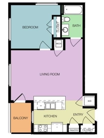 1BD1BA 668 - Terrace at the Masonry