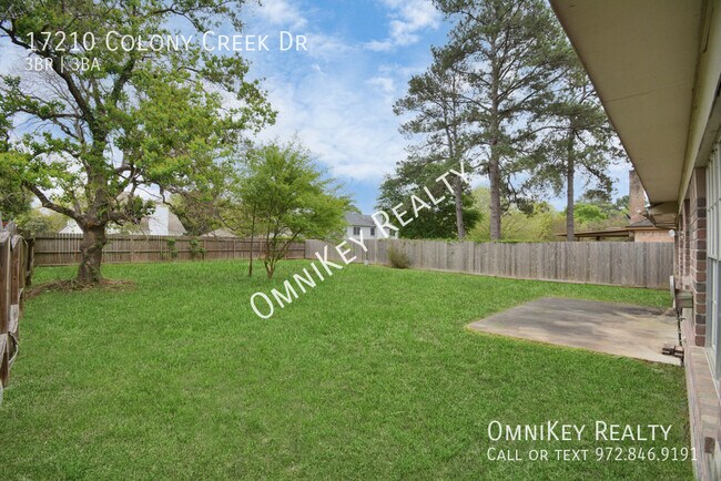 Building Photo - 17210 Colony Creek Dr