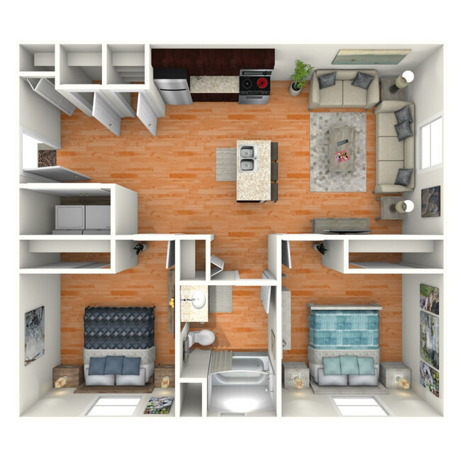 Floorplan - Midtown Weslaco Apartments