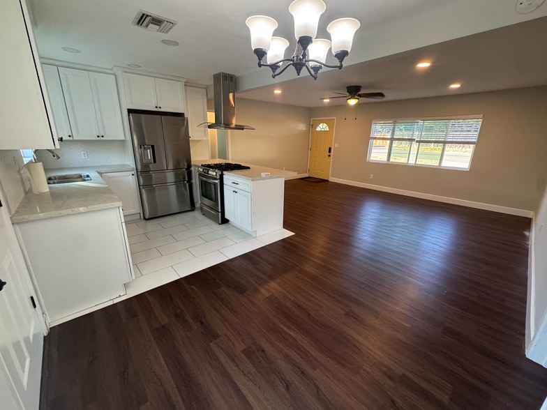 Kitchen + Living room - 8043 Roy St
