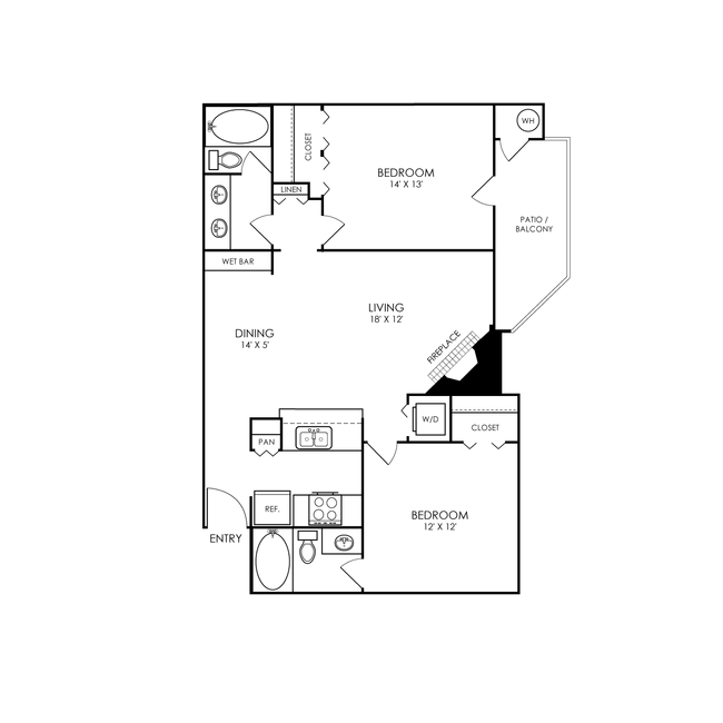 Republic-FloorPlans_B1-983SF.png - The Republics: West + East