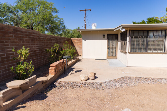 Backyard, south corner. - 4860 N 15th Pl