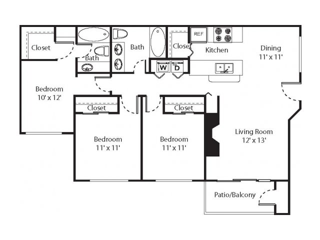 Floorplan - Riverwalk at Happy Valley