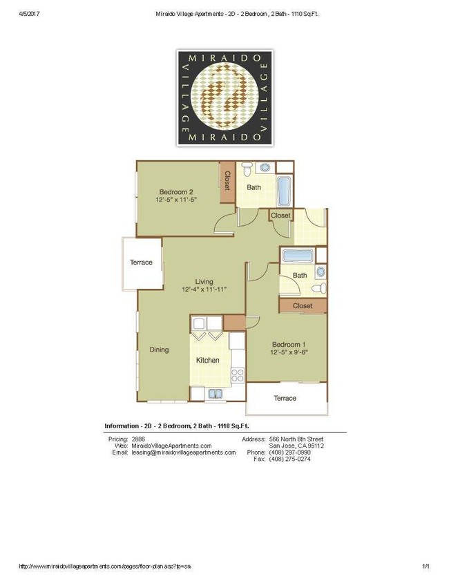 Floorplan - Miraido Village