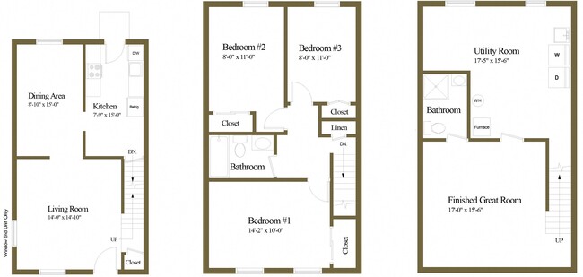 Floorplan - Walnut Grove Townhomes*