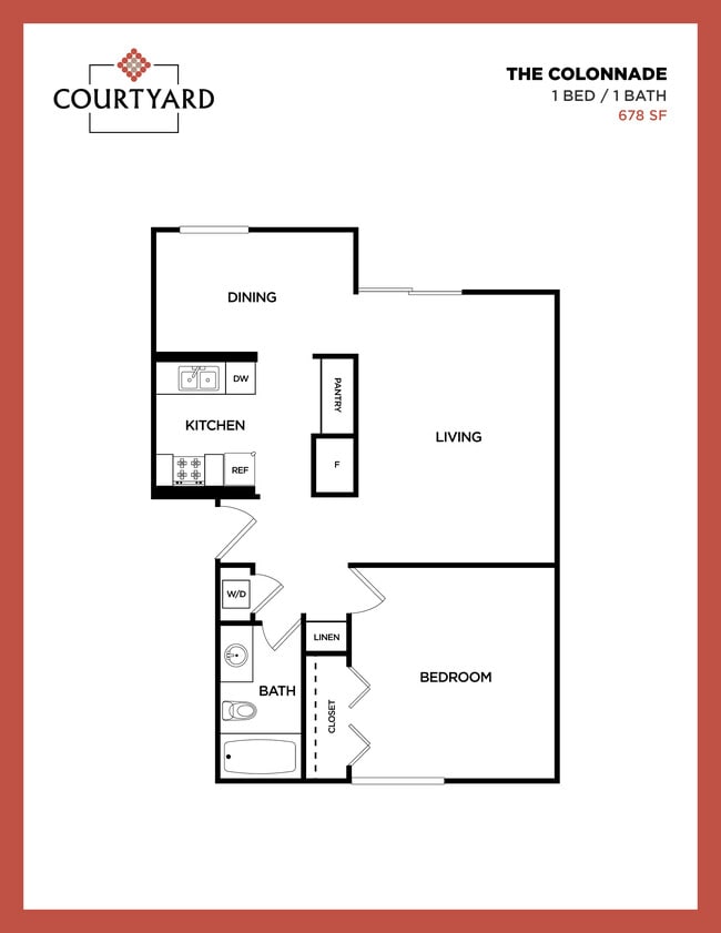 Floorplan - Courtyard by Trion Living