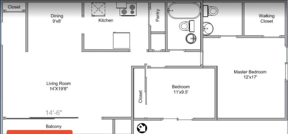 Floor Plan - 1283 Schaub Dr