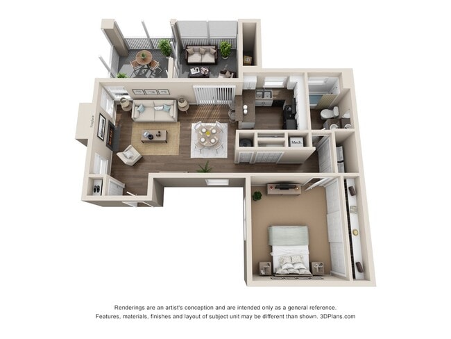 Floorplan - Osprey on the Bluffs